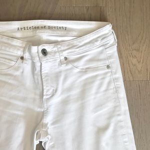 White Jegging Jean Articles of Society
